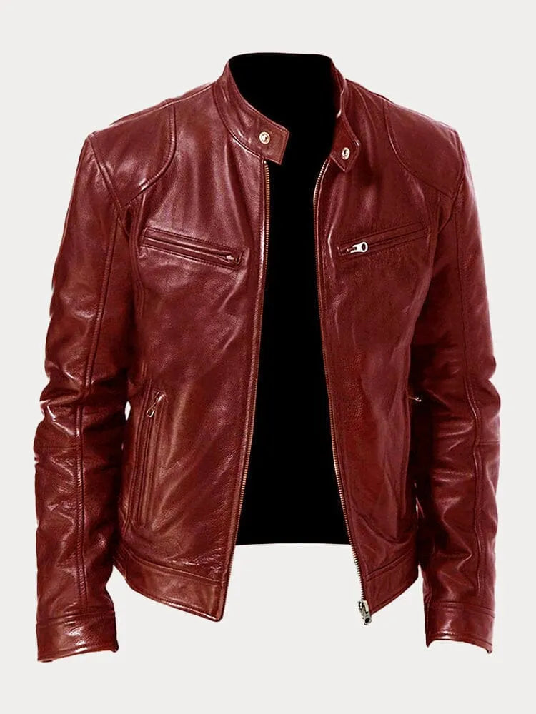 Serge – Veste en cuir élégante et polyvalente