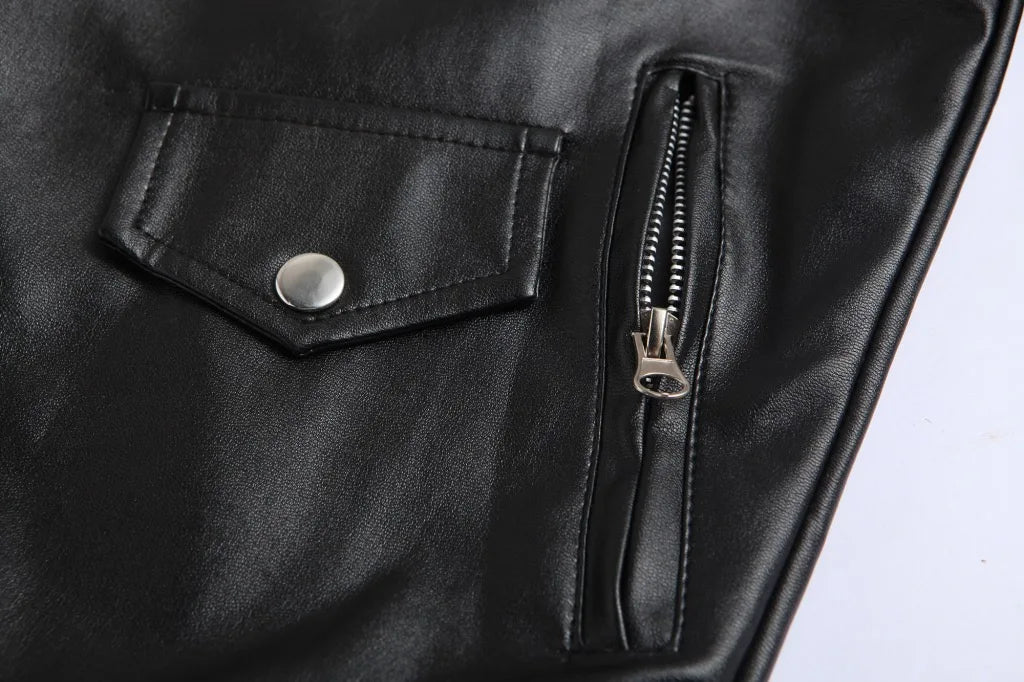 Nicolas – Veste bomber élégante en cuir