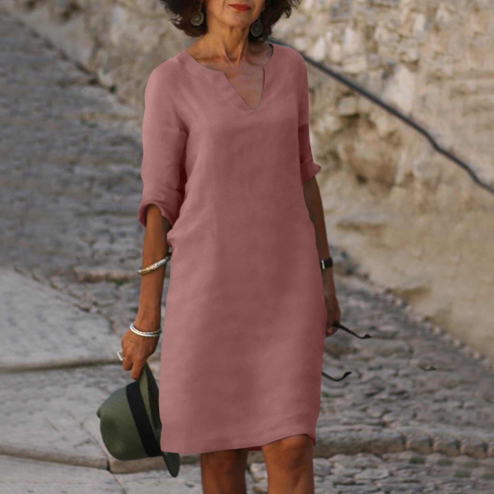 Agnès – Robe fluide élégante