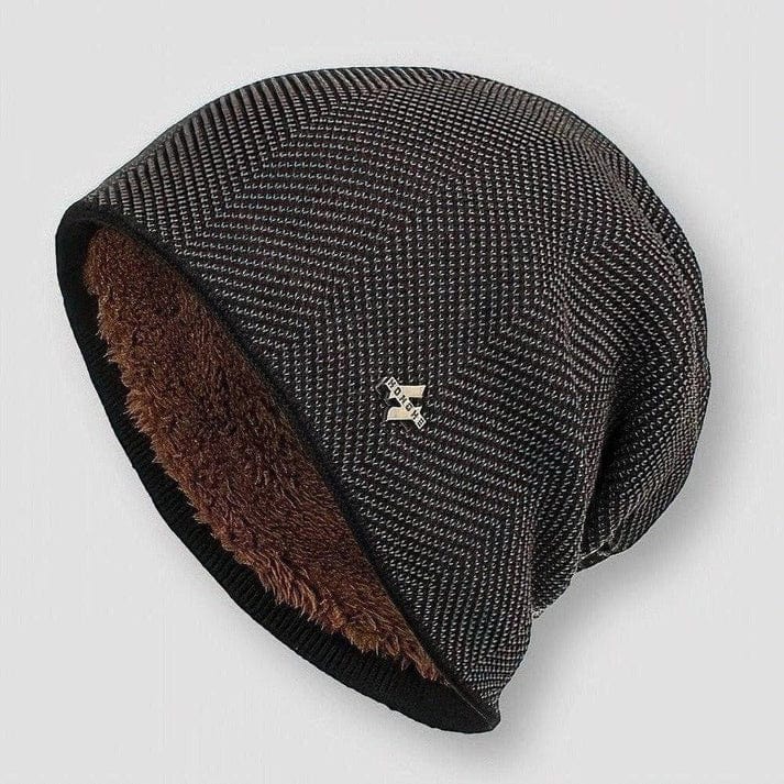 Melchior - Bonnet en laine tricoté doux et chaud