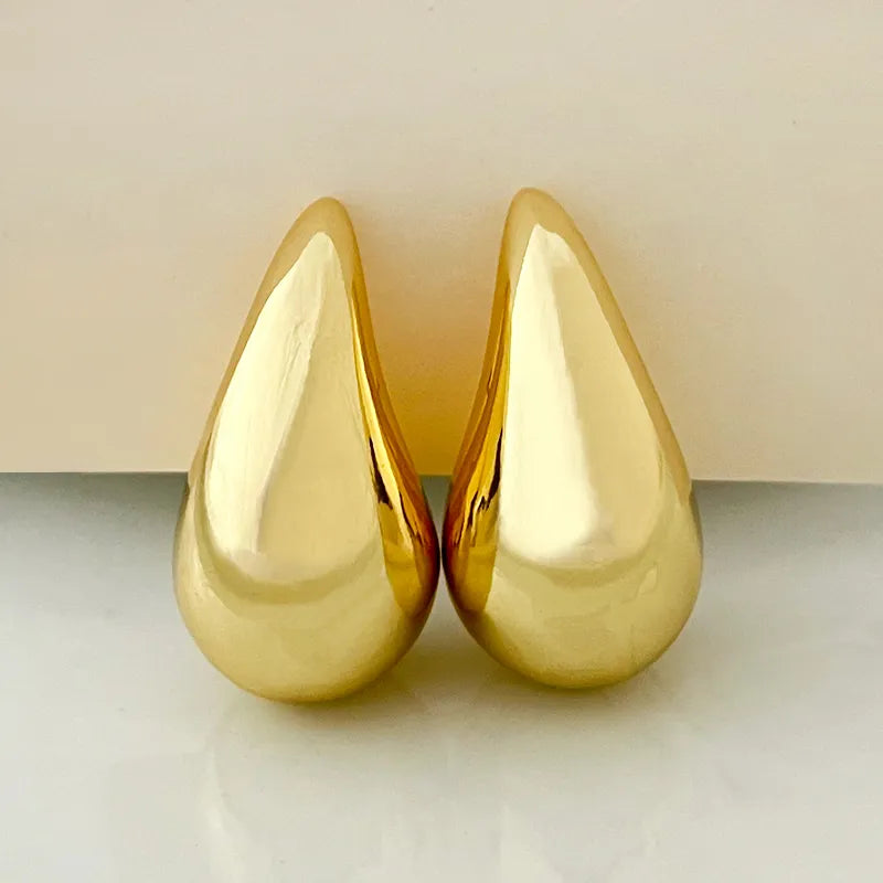 Boucles d'oreilles Hailey plaquées or 14 carats