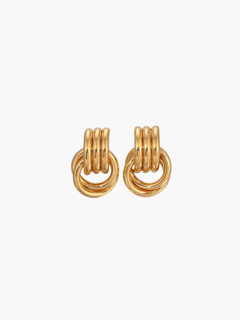 Boucles d'oreilles mini noeud