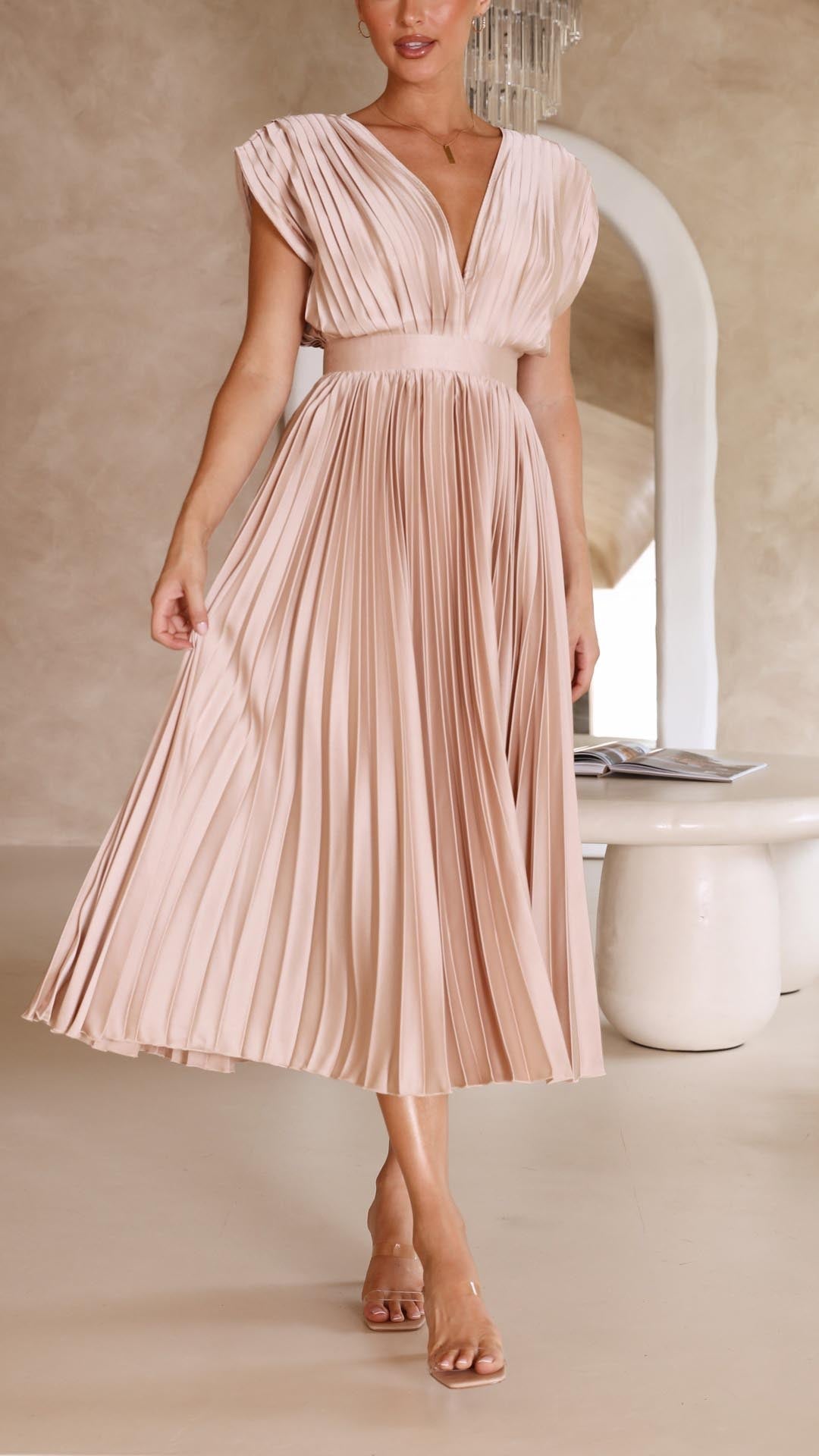 Javotte – Robe longue fluide et élégante