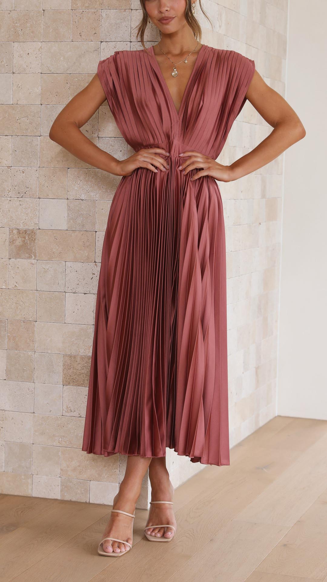 Javotte – Robe longue fluide et élégante
