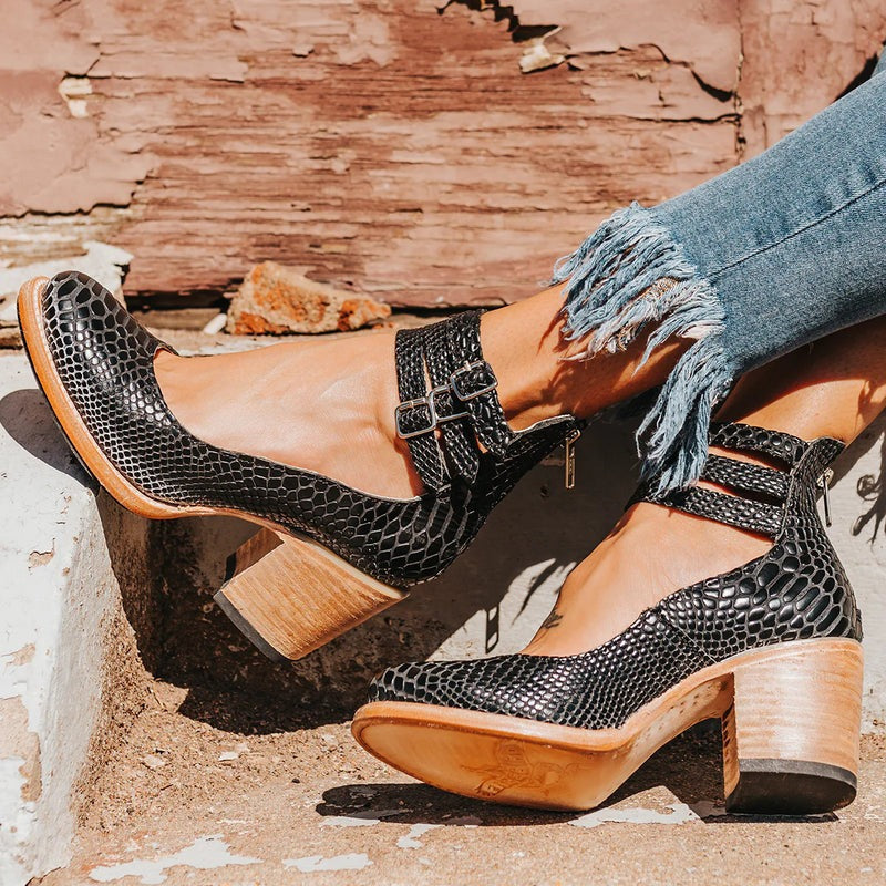Renée -  Pompes à talons hauts Vintage