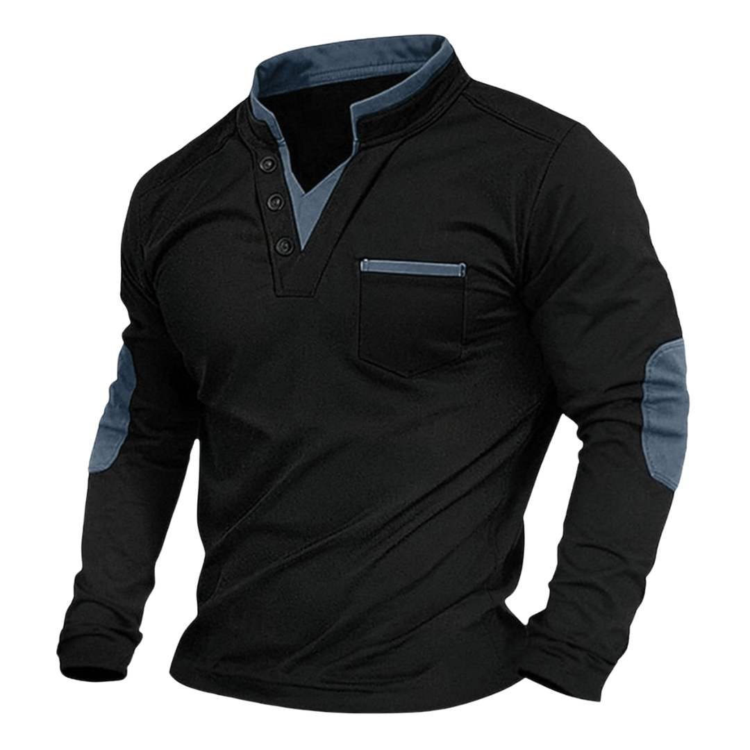 Marc – Sweat à col V élégant pour homme