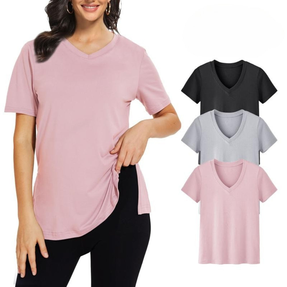 Zélia – Lot de t-shirts décontractés (lot de 3)