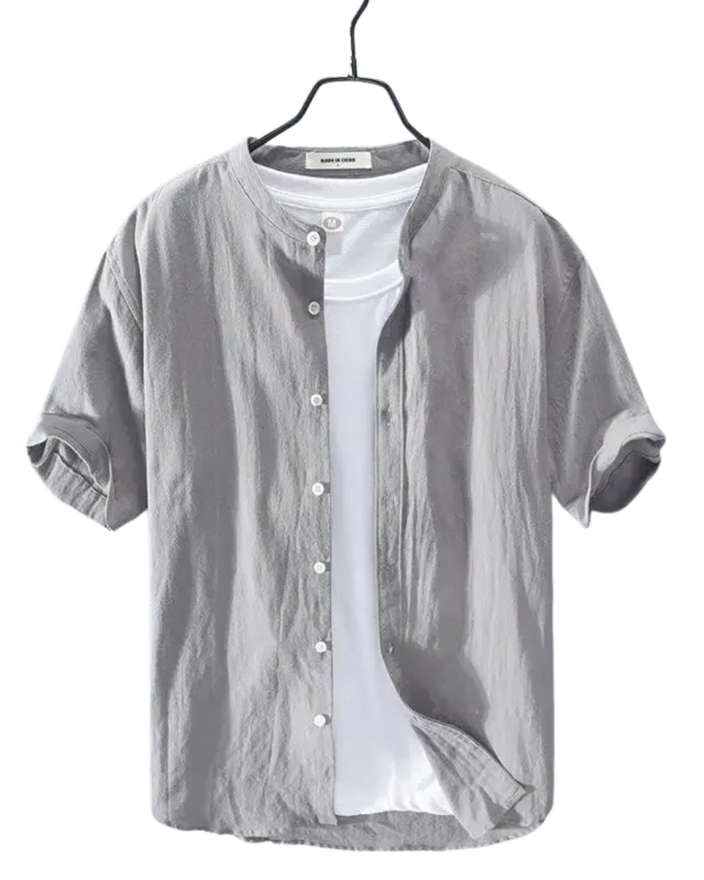 François – Chemise d’été en coton et lin