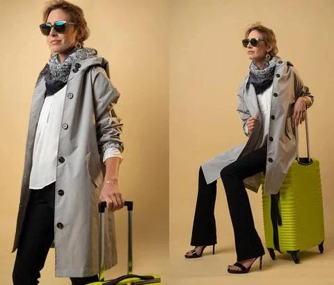 Dorothée - Trench coat stylé et déperlant