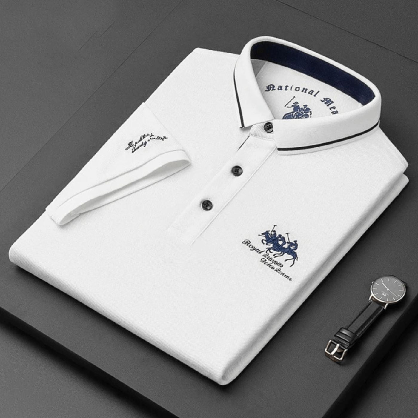 Achille – Polo de luxe respirante