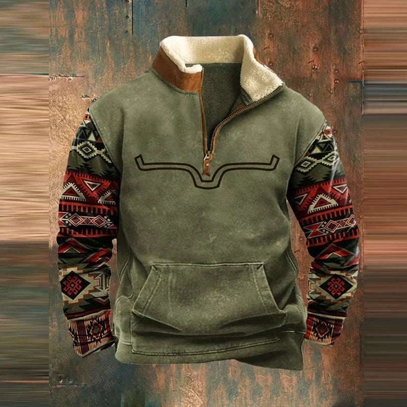 Stefan - Pull Zippé Confort et Élégance