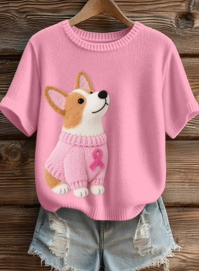 Cosette – T-shirt tricoté solidaire
