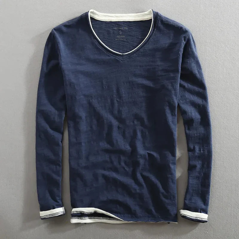 Guilhem – T-shirt en coton à manches longues