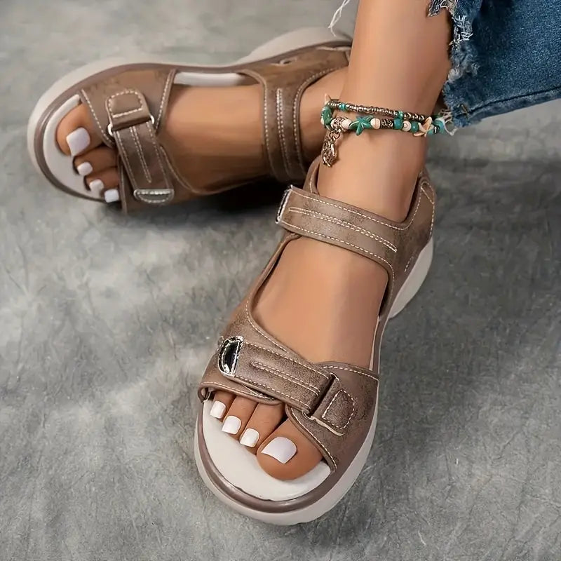 Célianne – Sandales orthopédiques compensées confortables