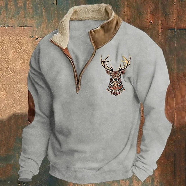 Albin - Le pull demi-zip