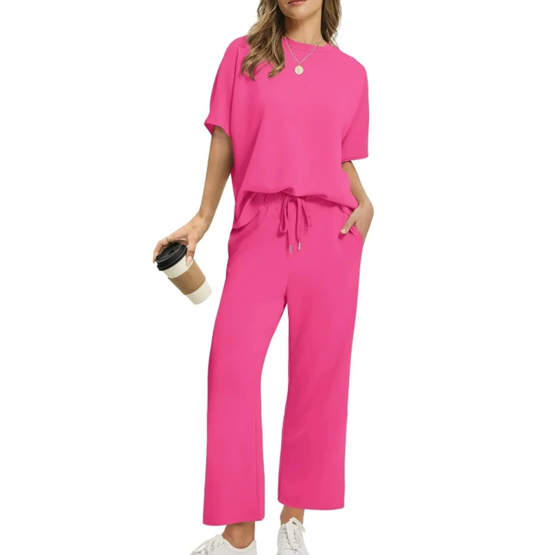 Marivelle – Ensemble décontracté top et pantalon
