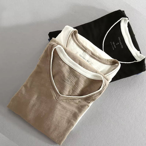 Guilhem – T-shirt en coton à manches longues