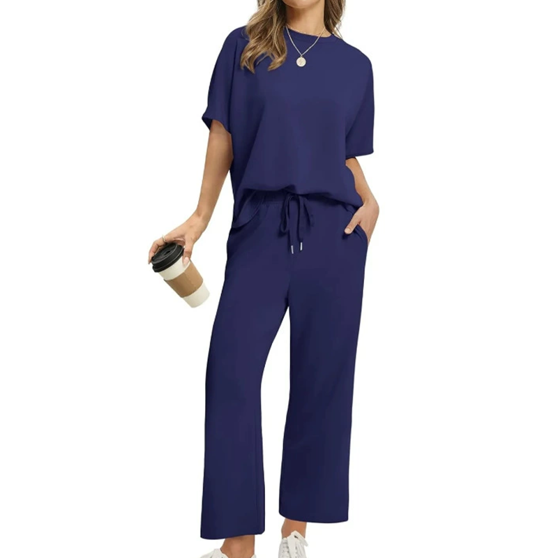 Marivelle – Ensemble décontracté top et pantalon