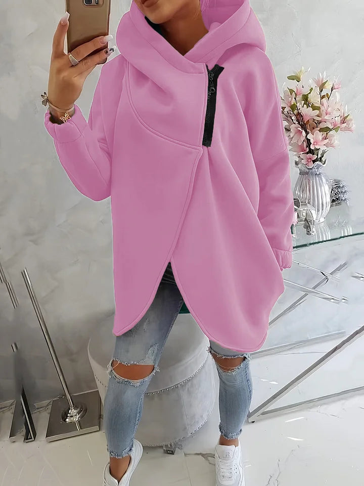 Azura – Sweat à capuche zippé confortable