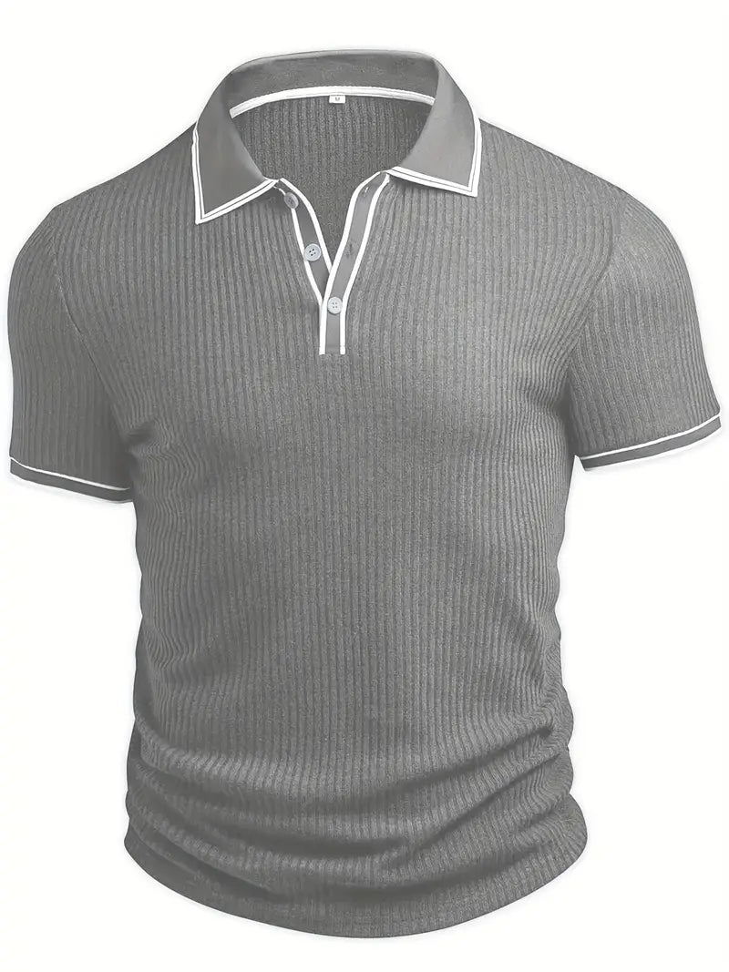 Louis – Polo structuré élégant