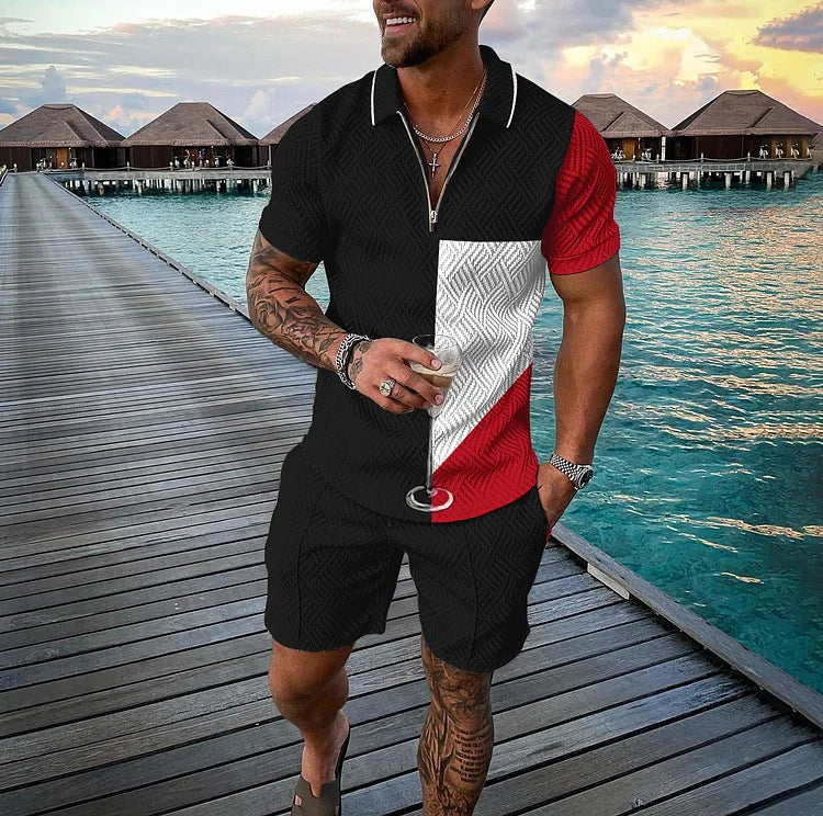Sacha – Ensemble polo élégant pour homme