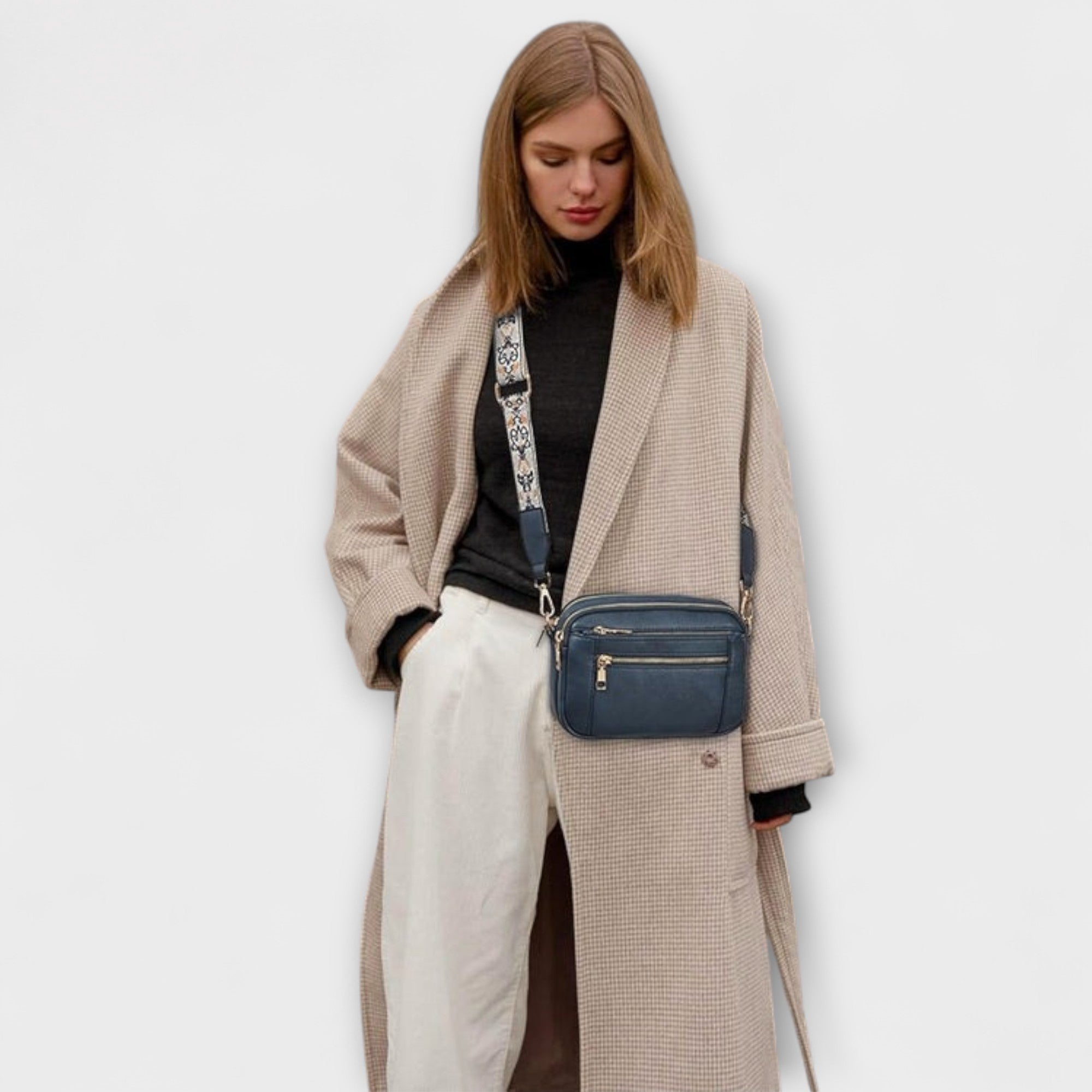 Huguette – Sac bandoulière en cuir élégant