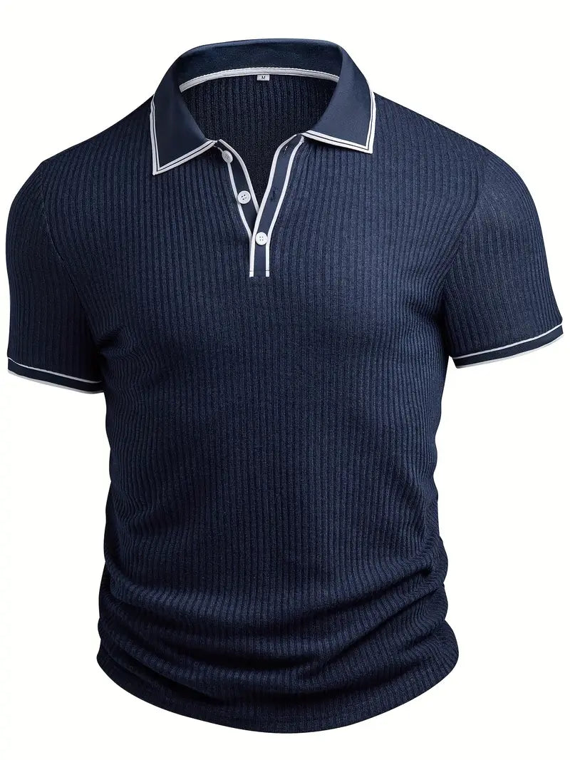 Louis – Polo structuré élégant