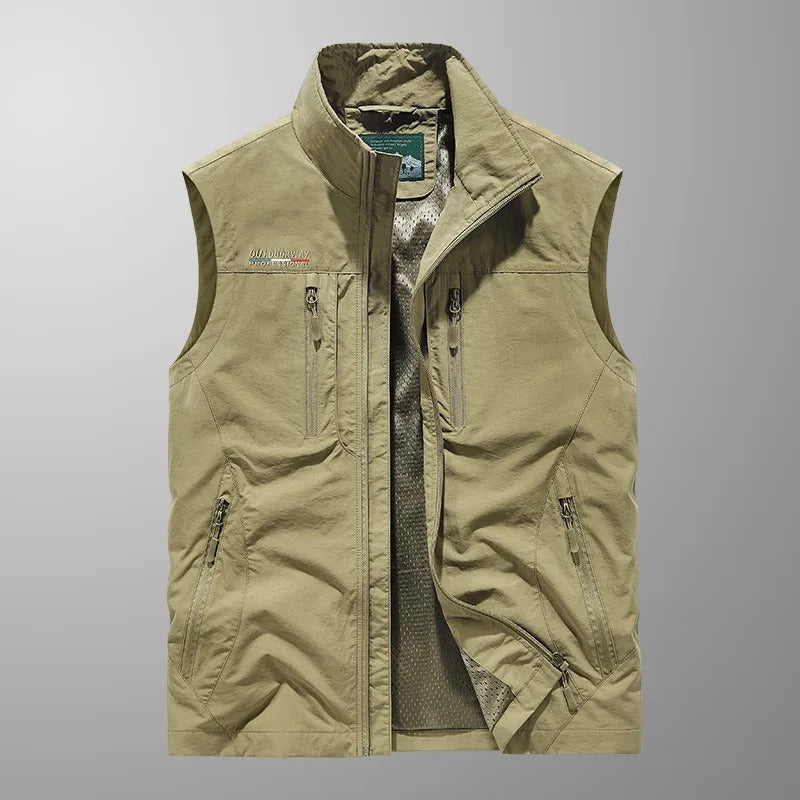 Kilian – Gilet cargo respirant avec multiples poches