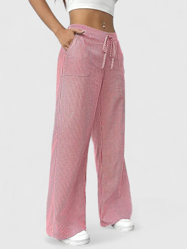 Dominique – Pantalon ample et élégant