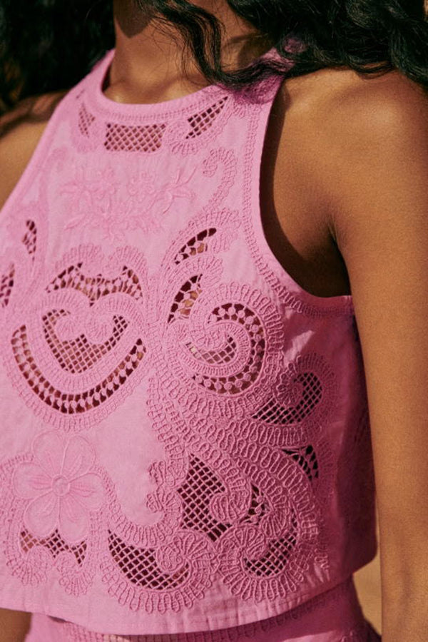Téophane – Ensemble en dentelle léger et chic