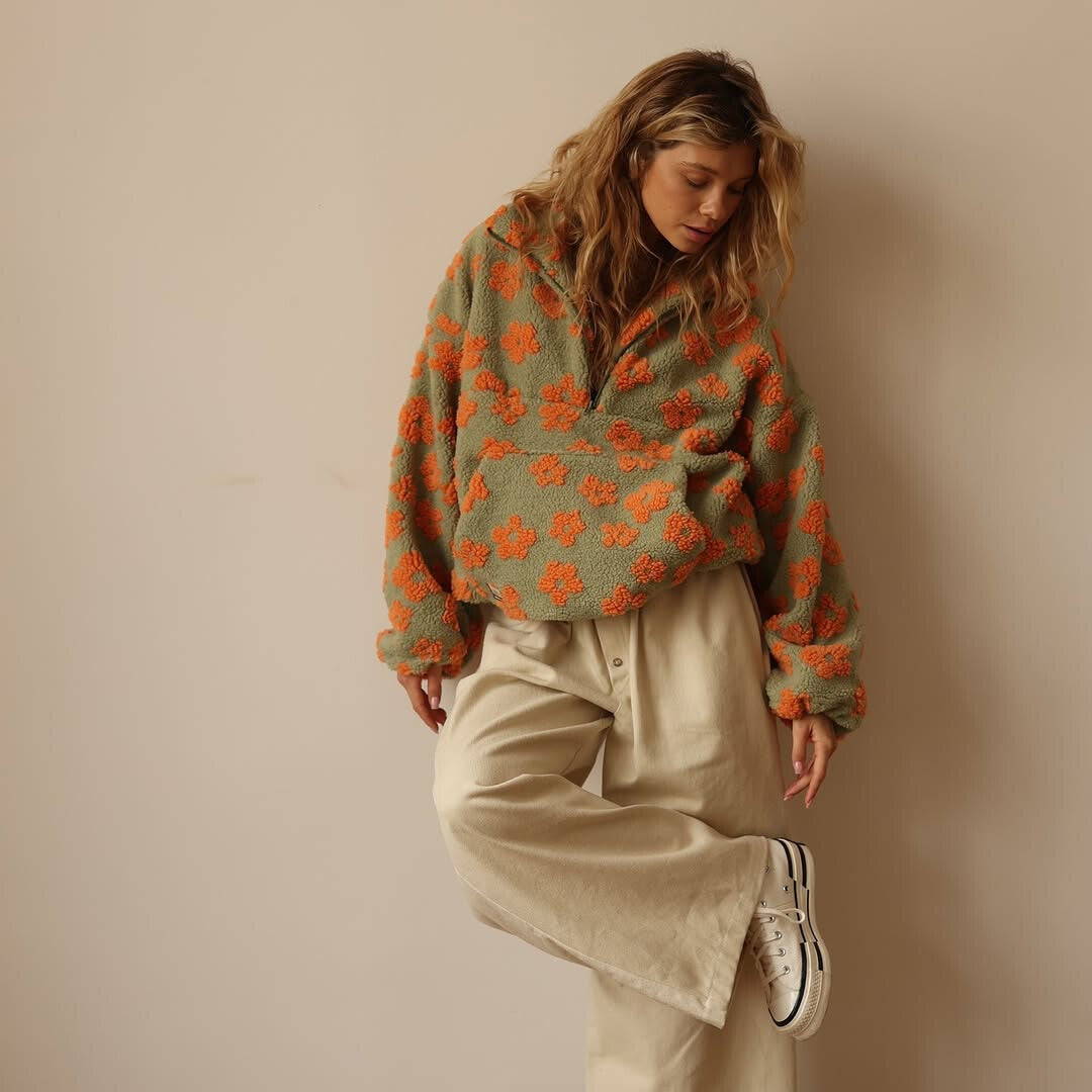 Raymonda – Veste polaire fleurie
