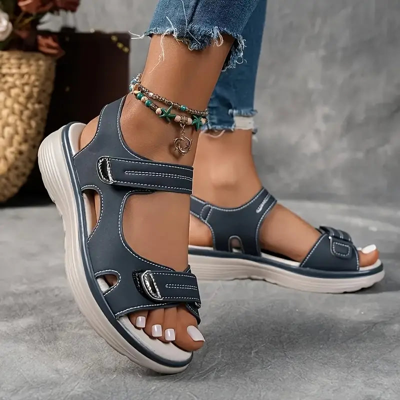 Célianne – Sandales orthopédiques compensées confortables