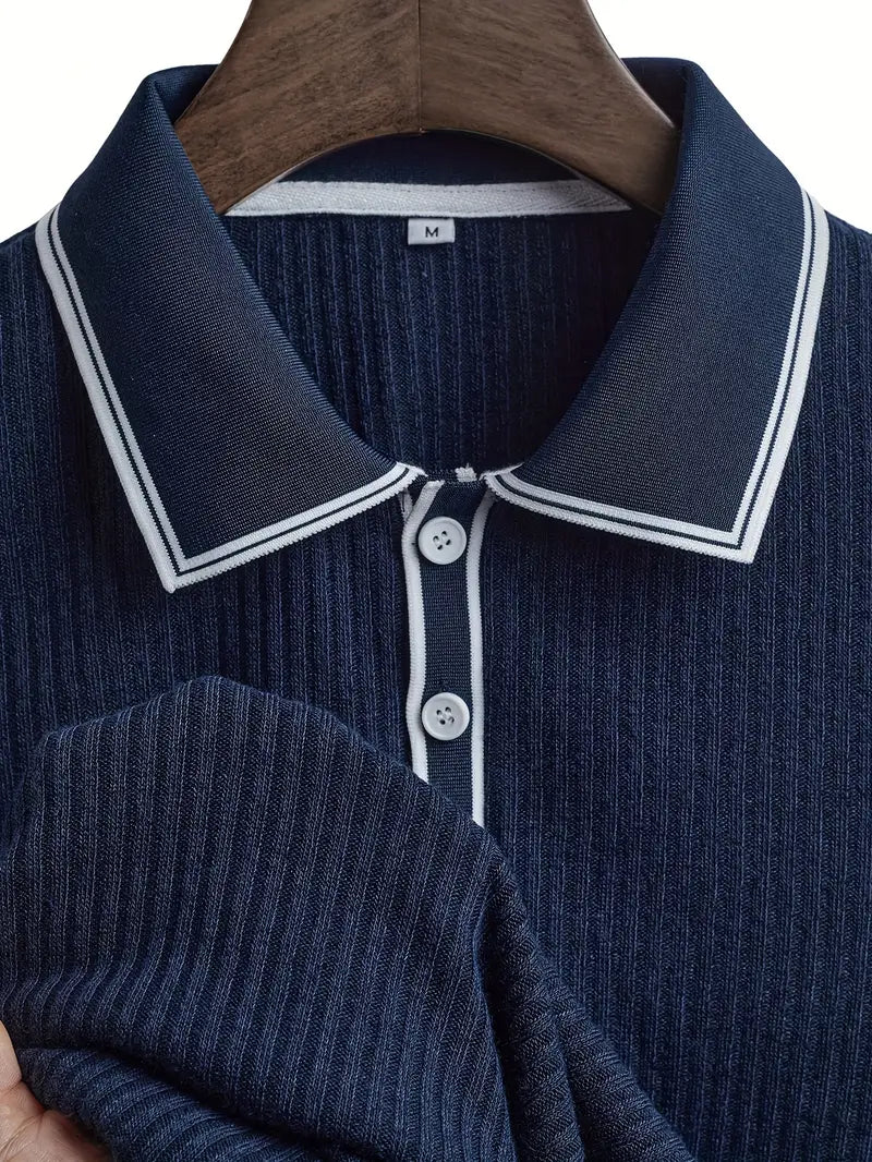 Louis – Polo structuré élégant