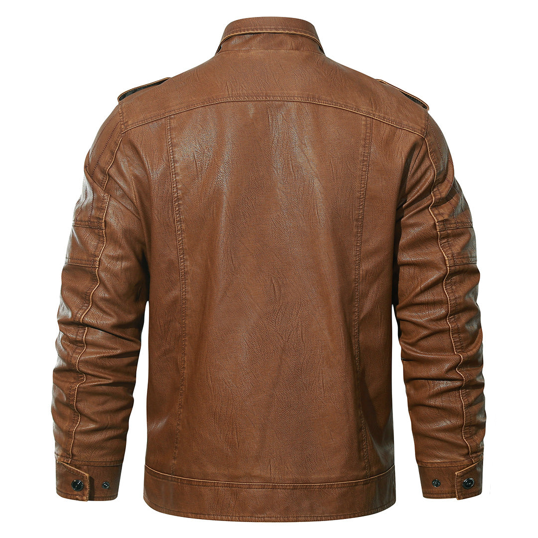 Olivier – Veste biker en fleece