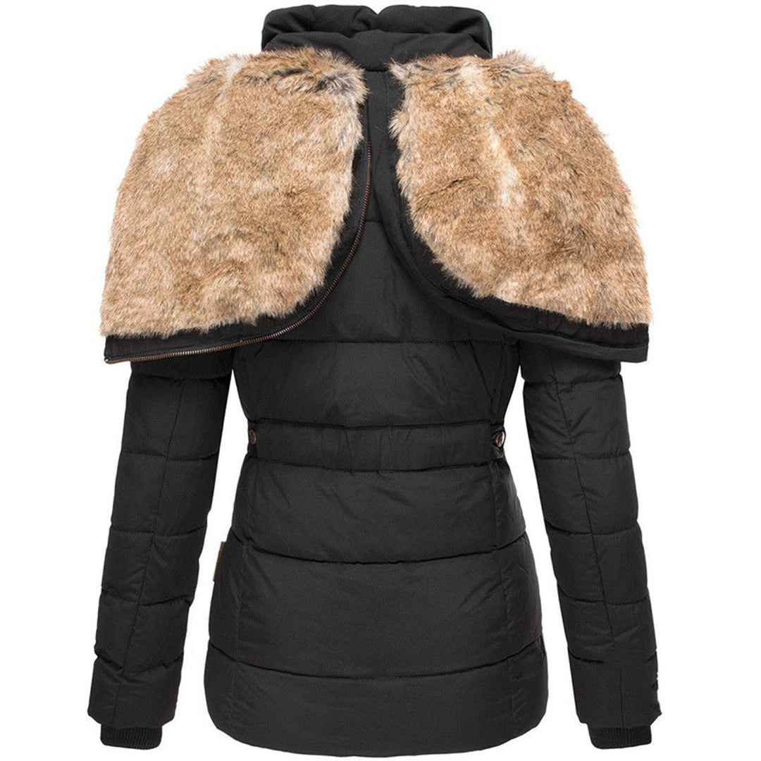 Hermine - Veste matelassée slim à capuche