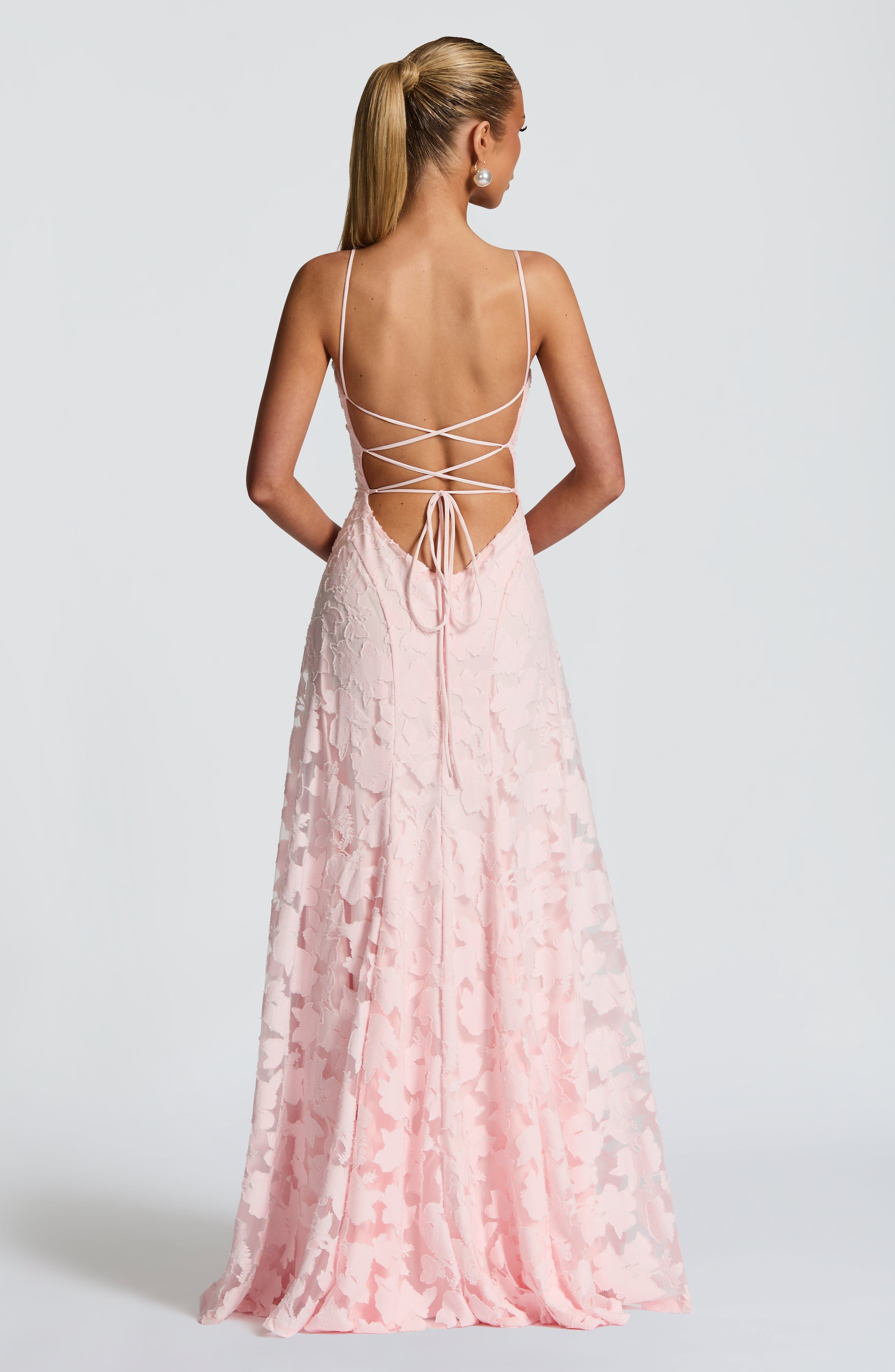 Marthe - Robe longue en dentelle