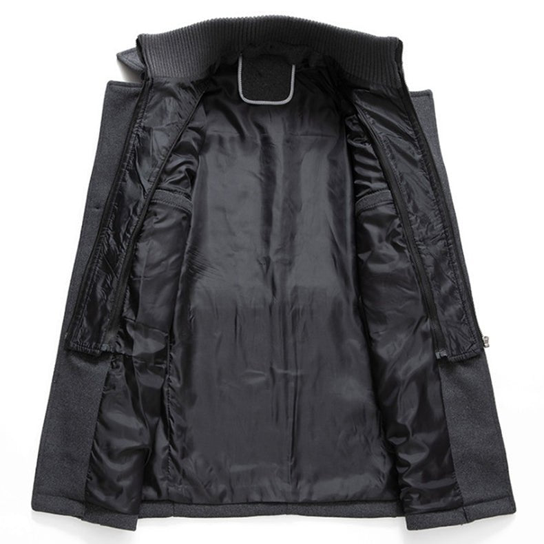 Félicien – Manteau d’hiver deux pièces élégant