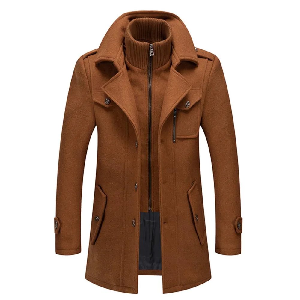 Félicien – Manteau d’hiver deux pièces élégant