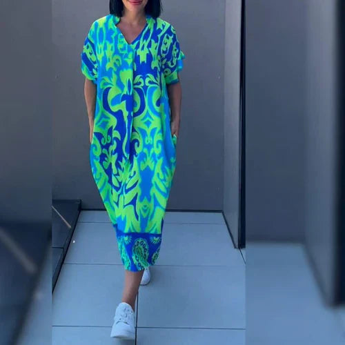 Manon - Robe élégante à fleurs