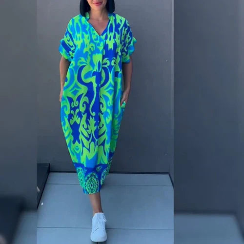 Manon - Robe élégante à fleurs