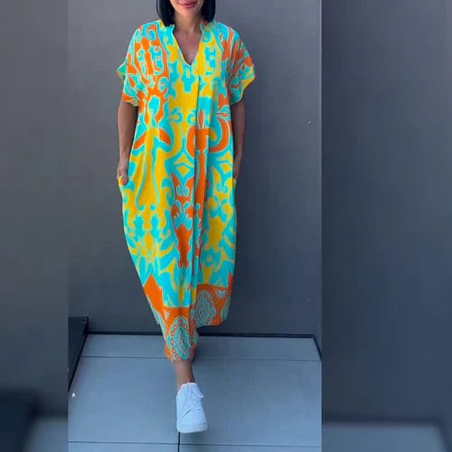 Manon - Robe élégante à fleurs