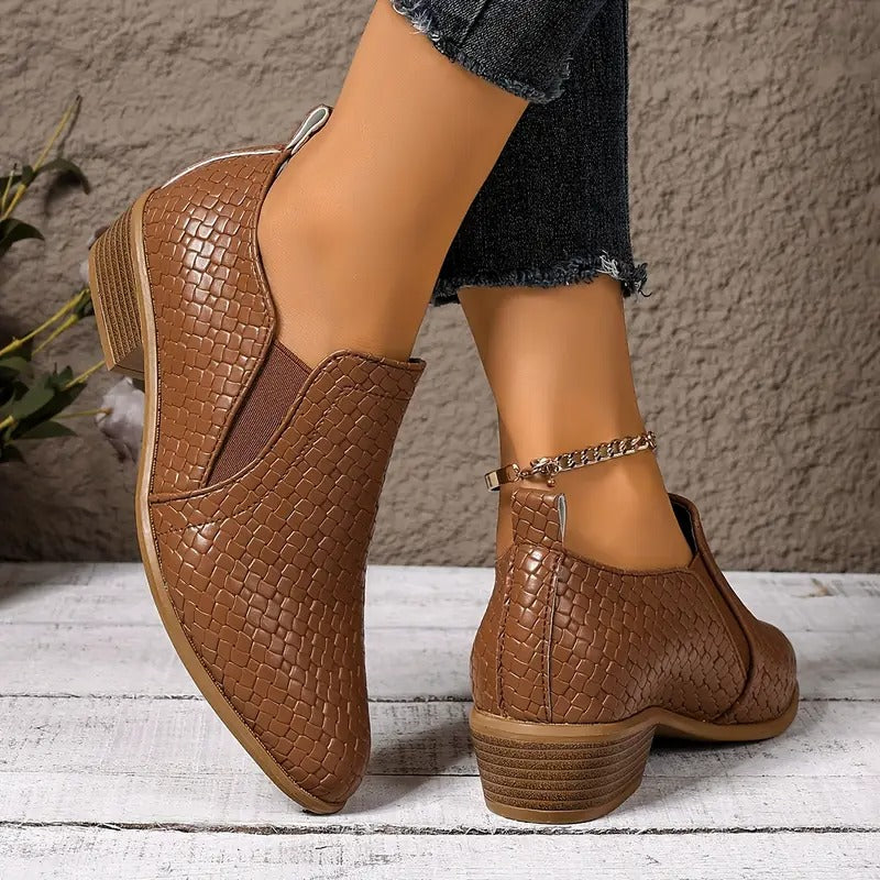 Émerence - Chaussures Oxford orthopédiques en cuir