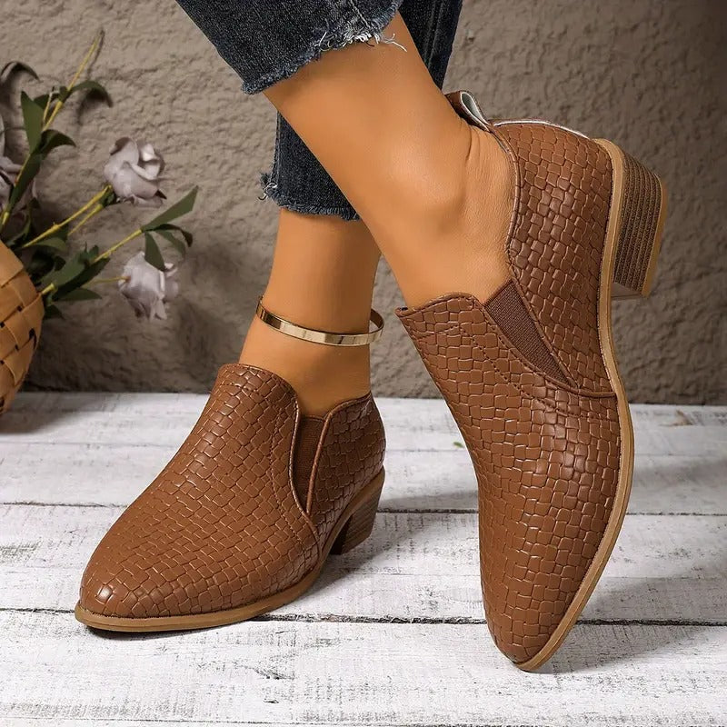 Émerence - Chaussures Oxford orthopédiques en cuir
