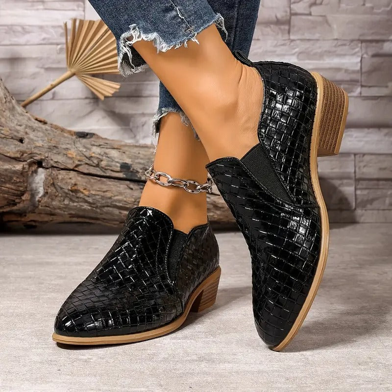 Émerence - Chaussures Oxford orthopédiques en cuir