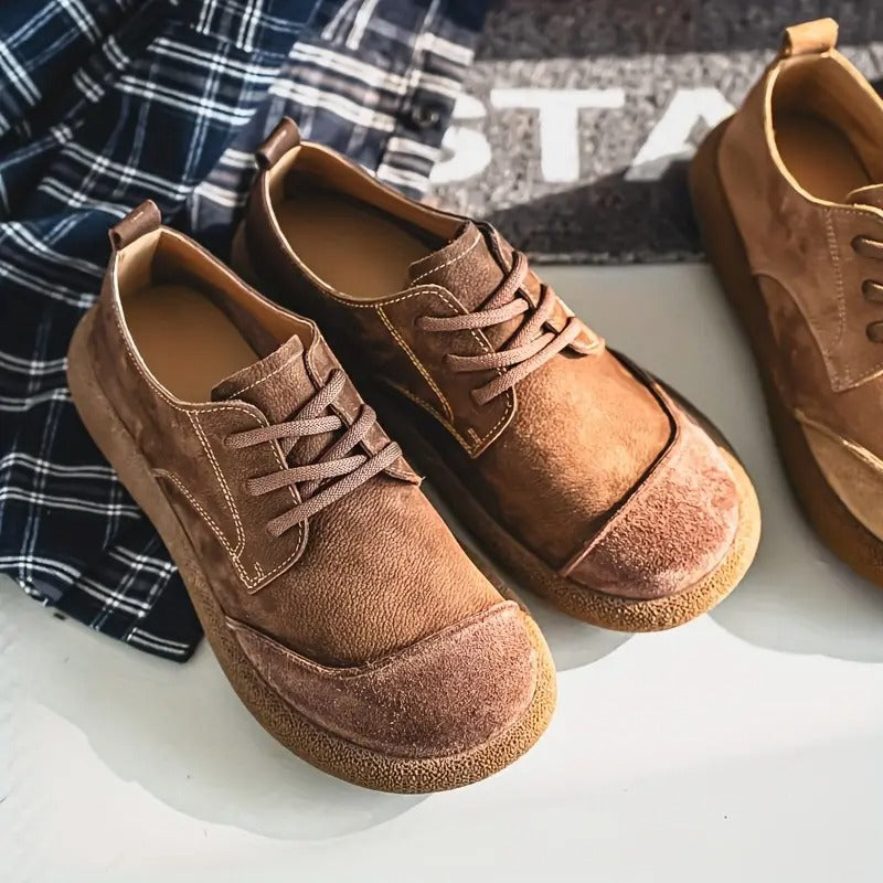 Gaspard – Chaussures orthopédiques en cuir véritable