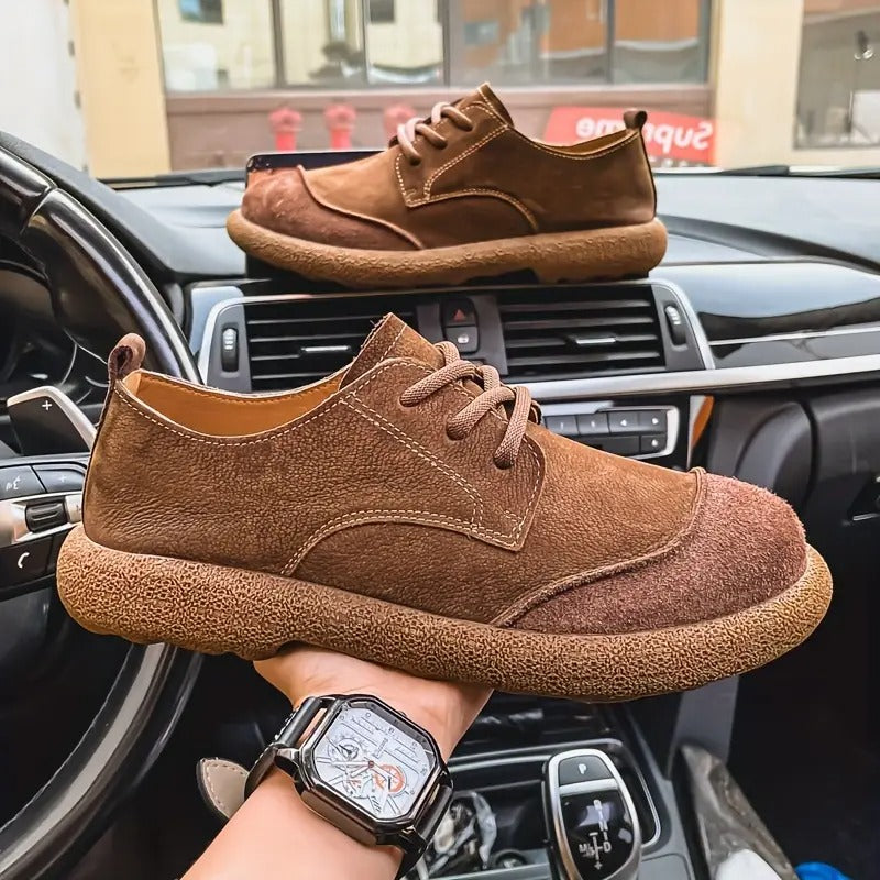 Gaspard – Chaussures orthopédiques en cuir véritable