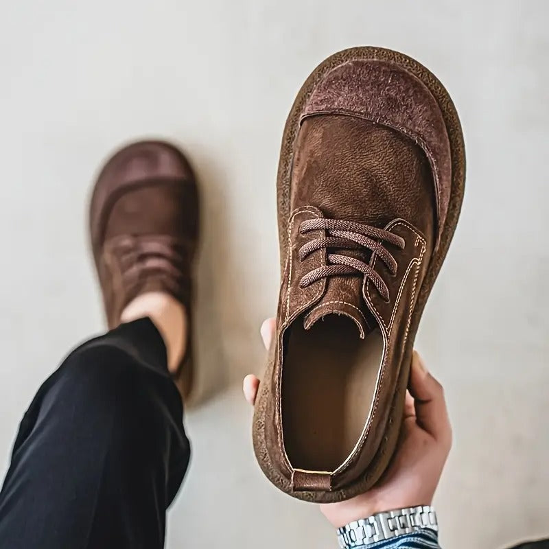 Gaspard – Chaussures orthopédiques en cuir véritable