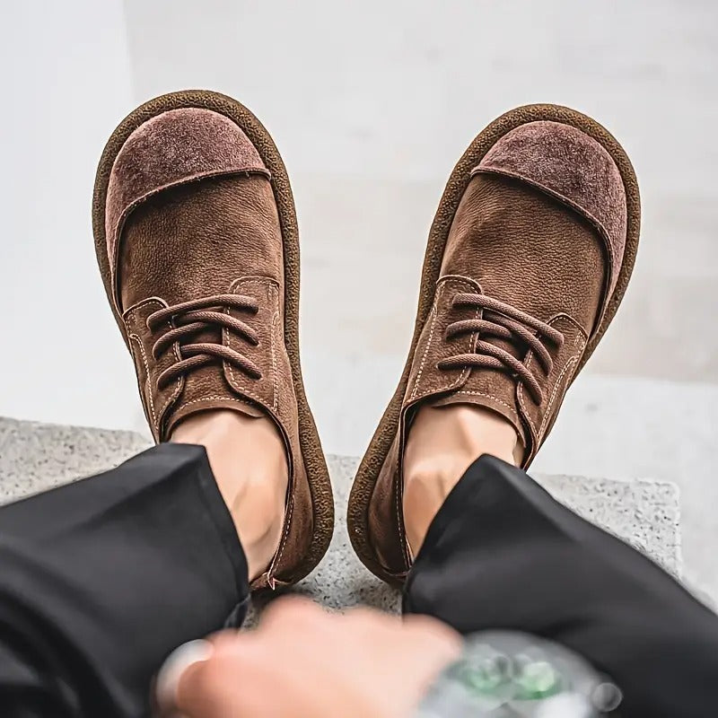 Gaspard – Chaussures orthopédiques en cuir véritable