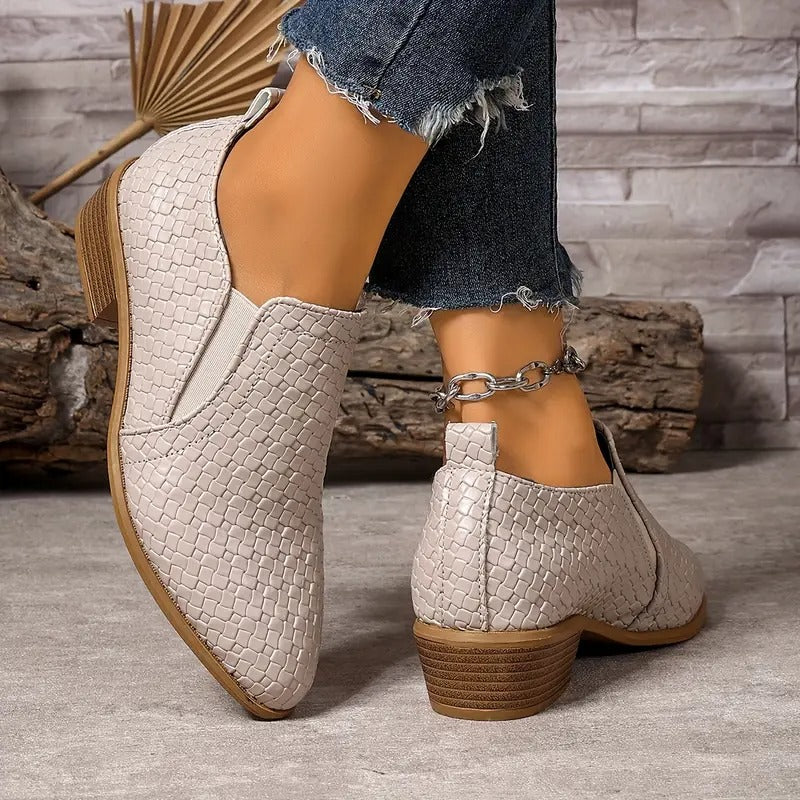 Émerence - Chaussures Oxford orthopédiques en cuir