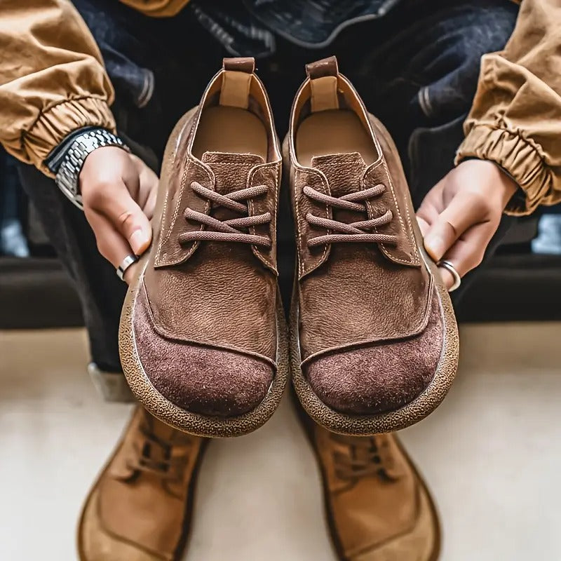 Gaspard – Chaussures orthopédiques en cuir véritable